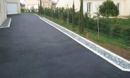 béton enrobé allé